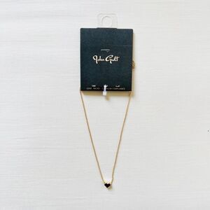 BNWT Brandy Melville/John Galt Gold Heart Choker Necklace